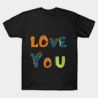 Dino Love Creative and Cute Gift T-Shirt